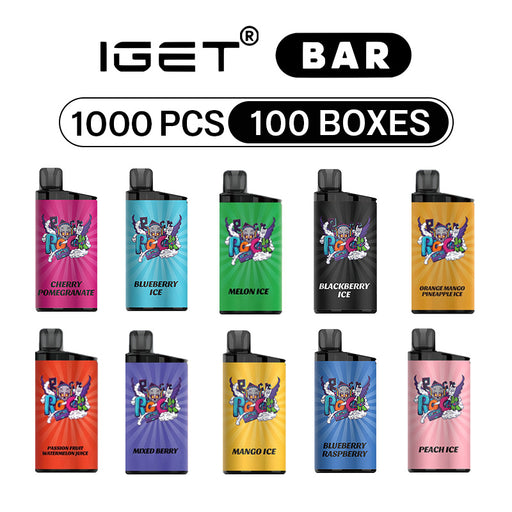 IGET Bar 1000 Pcs / 100 BOXES Wholesale