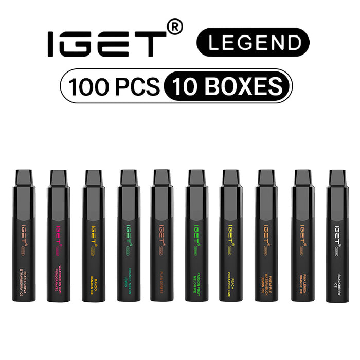 IGET Legend 100 Pcs / 10 Boxes Wholesale