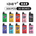 IGET Bar 300 Pcs / 30 BOXES Wholesale