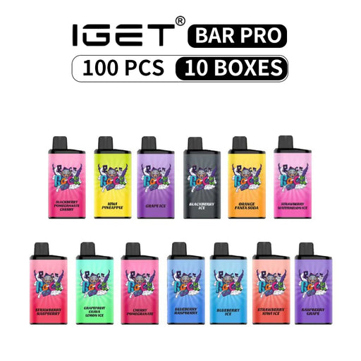 IGET Bar Pro 100 Pcs / 10 Boxes Wholesale in Australia