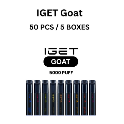 IGET Goat Vape Disposable Wholesale - 5000 PUFFS